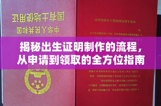 珙县揭秘出生证明制作的流程，从申请到领取的全方位指南